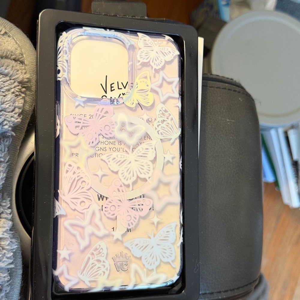 Velvet Caviar Butterfly Design